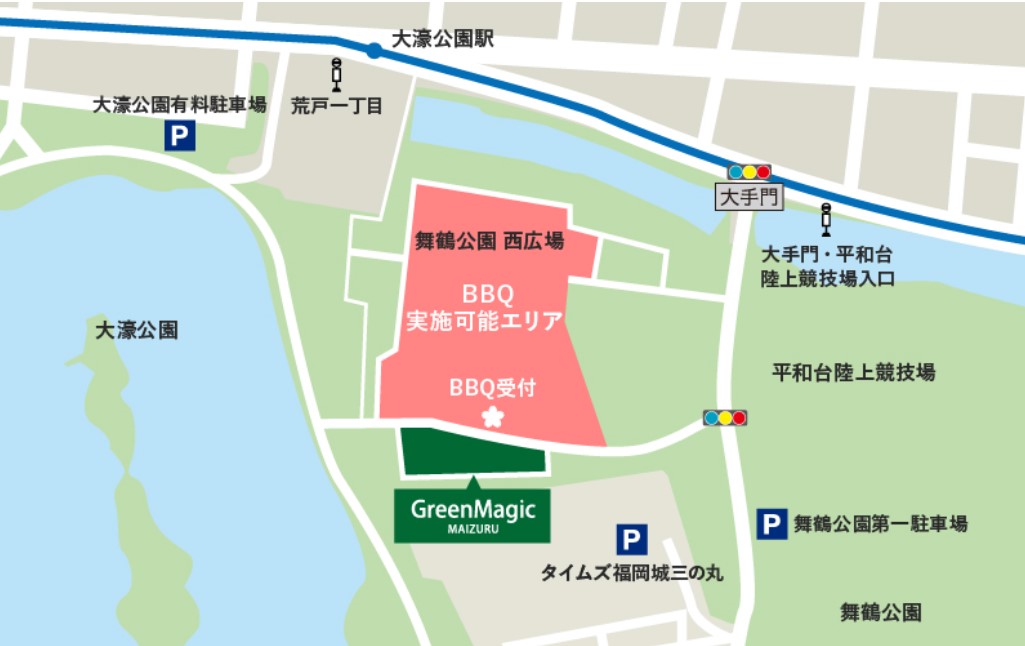 舞鶴公園桜開花予想